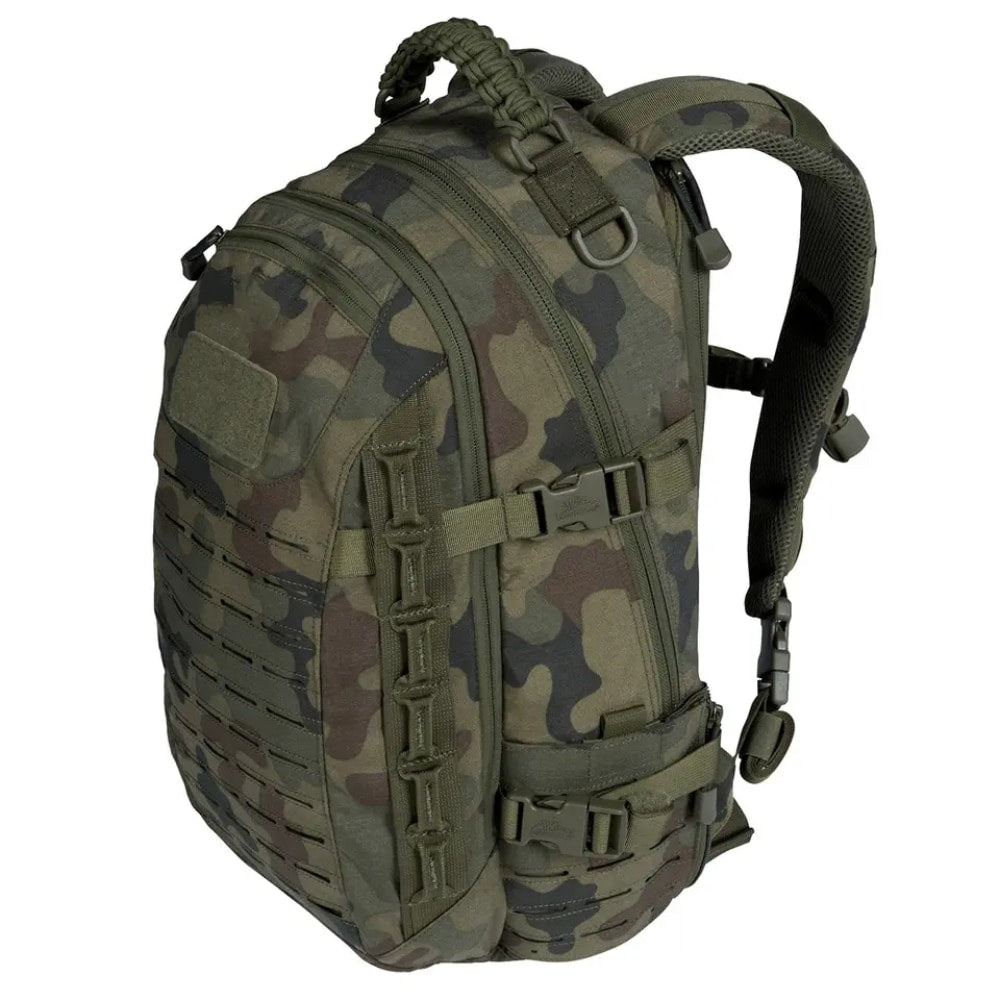 Sac à dos tactique militaire de 30L+ extensible, sac de survie de l’armée avec système MOLLE, en nylon Cordura 500D étanche, pour le camping, la randonnée et le bushcraft en plein air | Sulvida