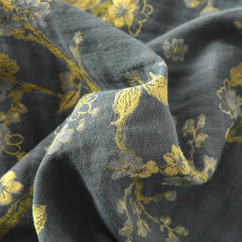 Ensemble de vêtements d’intérieur luxueux en coton jacquard de style vintage – Tenue d’intérieur ultra-douce pour se détendre, dormir et se relaxer à la maison | Sulvida