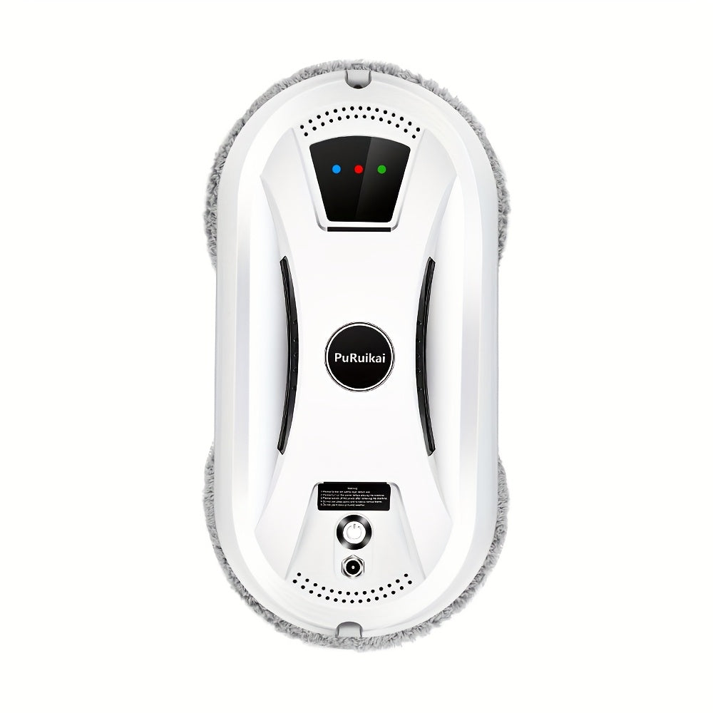 Nettoyeur de vitres automatique – Robot intelligent avec chiffons en microfibre et moteur d’aspiration pour fenêtres, miroirs et portes vitrées | Sulvida