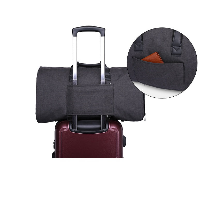 Sac de voyage multifonction à compartiments multiples – rangement organisé et tissu déperlant pour vêtements et chaussures | Sulvida