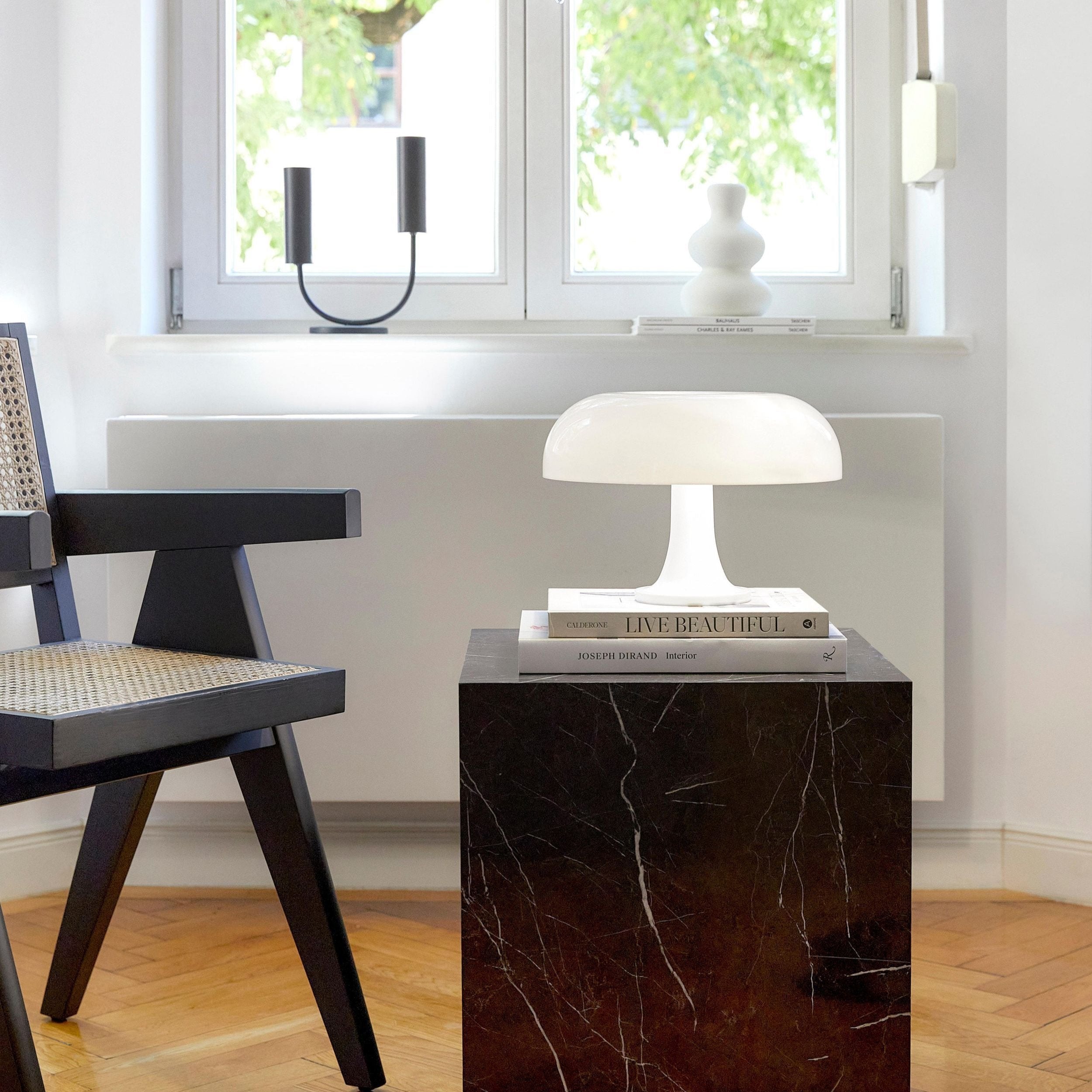 Lampe champignon rétro, éclairage de table avec fonction variateur, veilleuse blanc chaud, lampe d’ambiance vintage en forme de champignon, 3000K, pour chambre et salon, design décoratif, douille E27 | Sulvida
