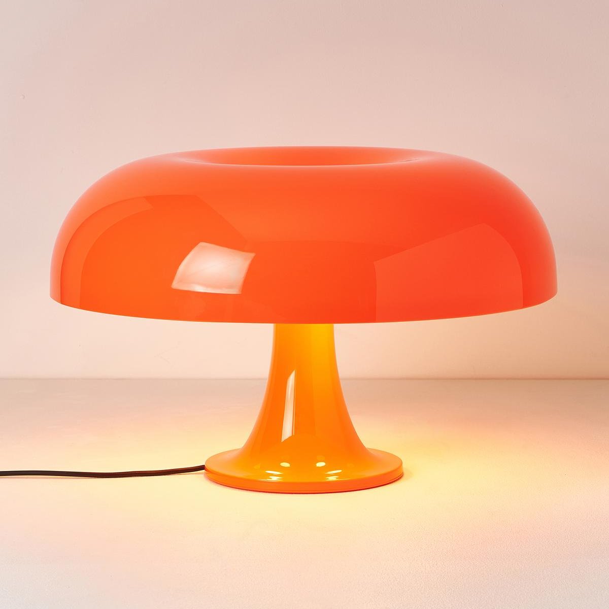 Lampe champignon rétro, éclairage de table avec fonction variateur, veilleuse blanc chaud, lampe d’ambiance vintage en forme de champignon, 3000K, pour chambre et salon, design décoratif, douille E27 | Sulvida