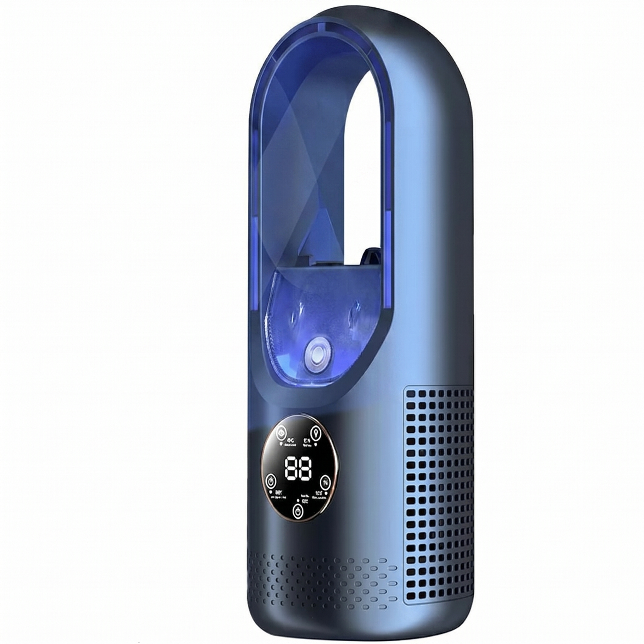 Ventilateur Portable Sans Lames avec Connexion USB – Système de Refroidissement Silencieux pour Maison et Bureau – 6 Vitesses avec Minuterie | Sulvida