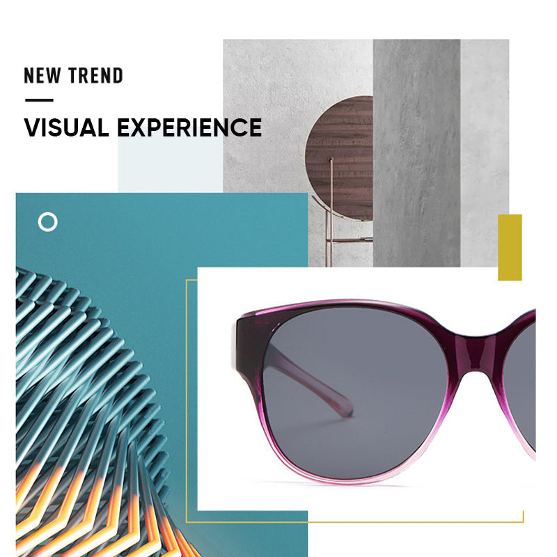 Lunettes de Vue de Surfaçage avec Verres Polarisés UV400 Design Œil de Chat – Lunettes de Surfaçage par-dessus vos Lunettes Normales | Sulvida