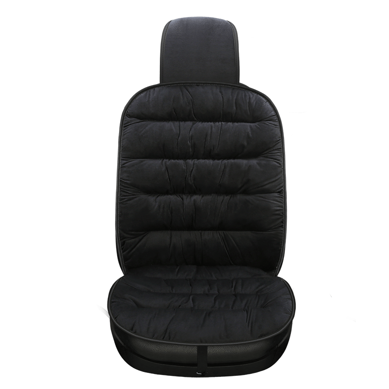 Coussin de siège auto avec rembourrage en peluche courte – Revêtement de siège doux pour conduite confortable | Sulvida