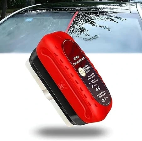 Dégraissant pour film huileux sur vitres de voiture pour une visibilité cristalline | Brosse de nettoyage pour pare-brise et rétroviseurs | Revêtement hydrophobe | Sulvida
