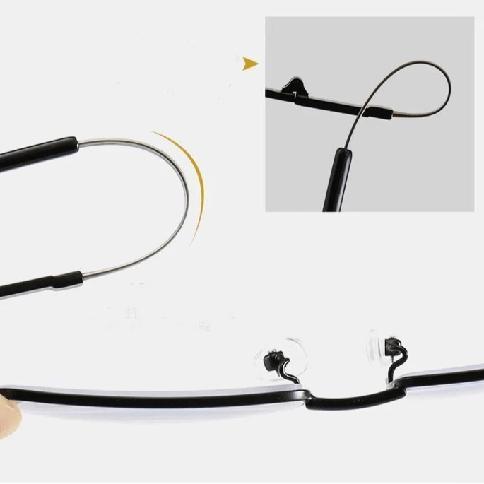 Lunettes de lecture progressives à monture multifocale en titane pour voir de loin et de près, avec verres en polycarbonate, unisexes | Sulvida