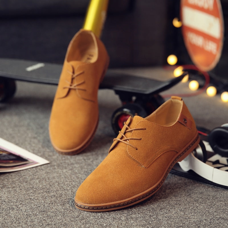 Chaussures Oxford pour hommes à lacets pour un style élégant et décontracté – Chaussures en cuir haut de gamme pour hommes, disponibles en plusieurs couleurs – Chaussures classiques et élégantes pour le bureau, les fêtes et le quotidien | Sulvida