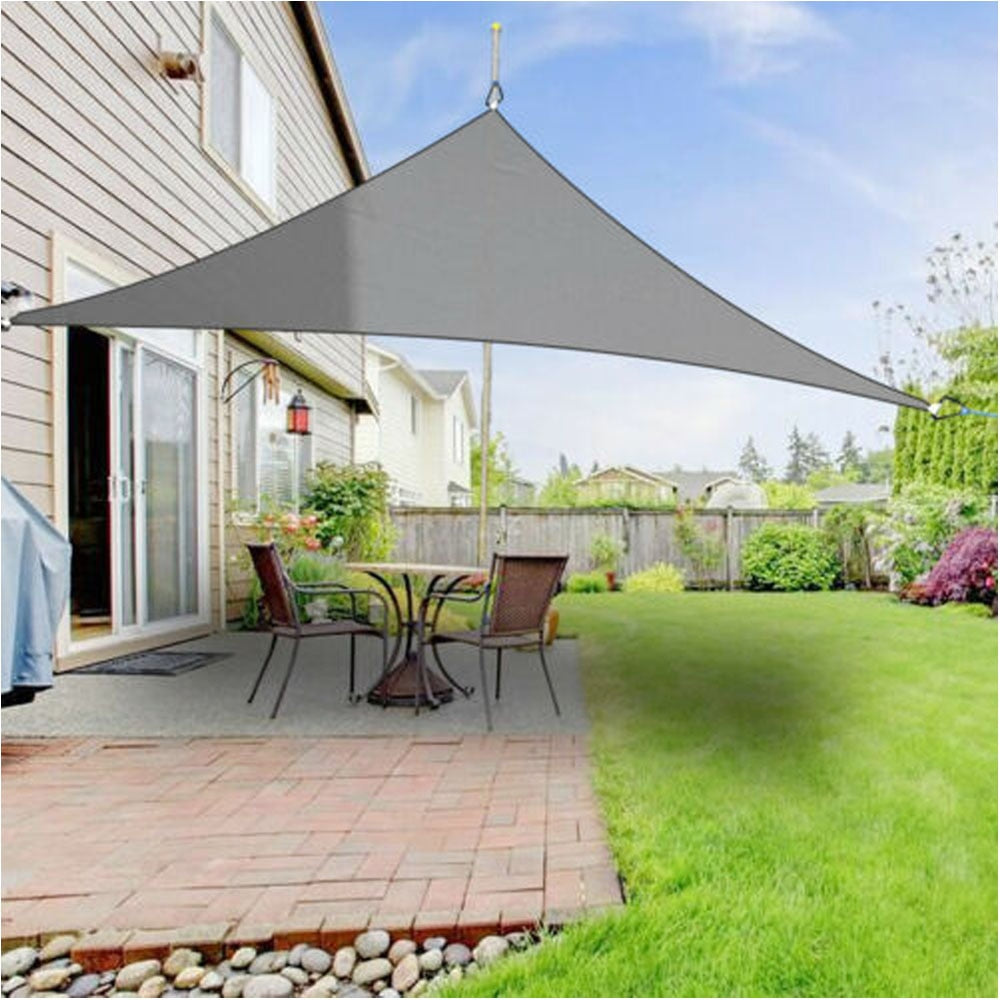 Voile d’ombrage pour jardin et terrasse – Protection solaire imperméable pour balcon et espace extérieur – Forme triangulaire, carrée ou rectangulaire – Filet d’ombrage extérieur avec protection UV | Sulvida