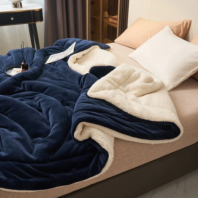 Couverture douce en polaire pelucheuse, confort premium | Sulvida