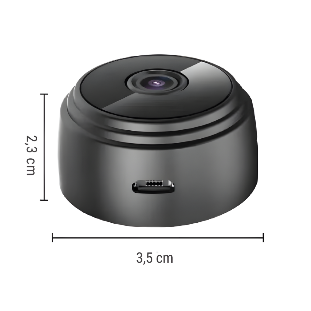 Caméra de recul sans fil Full HD 720P pour camping-car, camion et remorque, avec carte Micro SD jusqu’à 128 Go, fixation magnétique, support rotatif à 360° et vision nocturne, étanche | Sulvida
