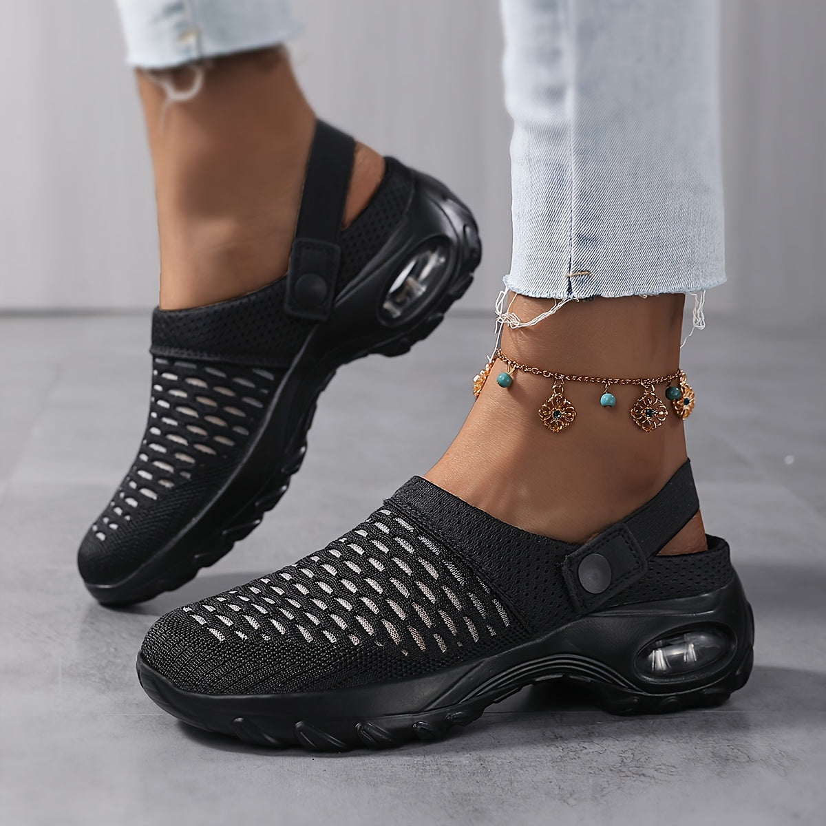 Sabots orthopédiques pour femmes avec mesh et amorti à l’air, chaussures antidérapantes faciles à enfiler pour un confort, une santé et un style au quotidien | Sulvida