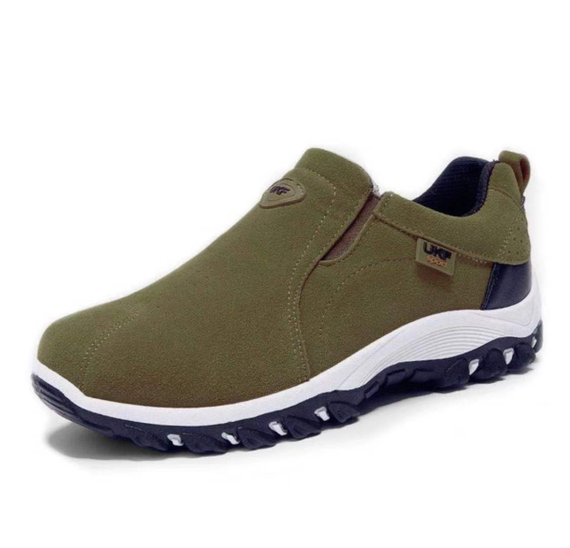 Chaussures de randonnée confortables pour hommes – Chaussures d’extérieur à enfiler, avec semelle antidérapante et maintien renforcé pour les longues promenades et les voyages | Sulvida