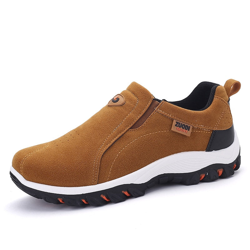 Chaussures de randonnée confortables pour hommes – Chaussures d’extérieur à enfiler, avec semelle antidérapante et maintien renforcé pour les longues promenades et les voyages | Sulvida