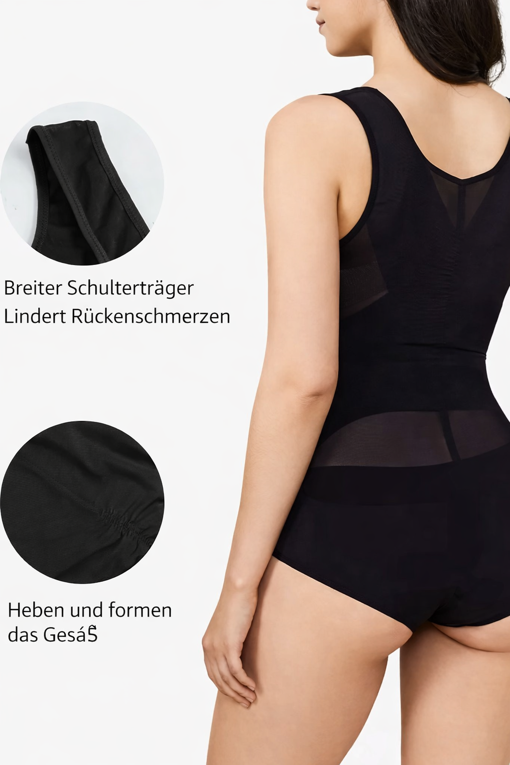 Sous-vêtements gainants correcteurs sans coutures, sculptants pour le ventre et la taille, lisses et invisibles sous les vêtements, pour une silhouette plus ferme, lingerie extensible confortable, body | Sulvida