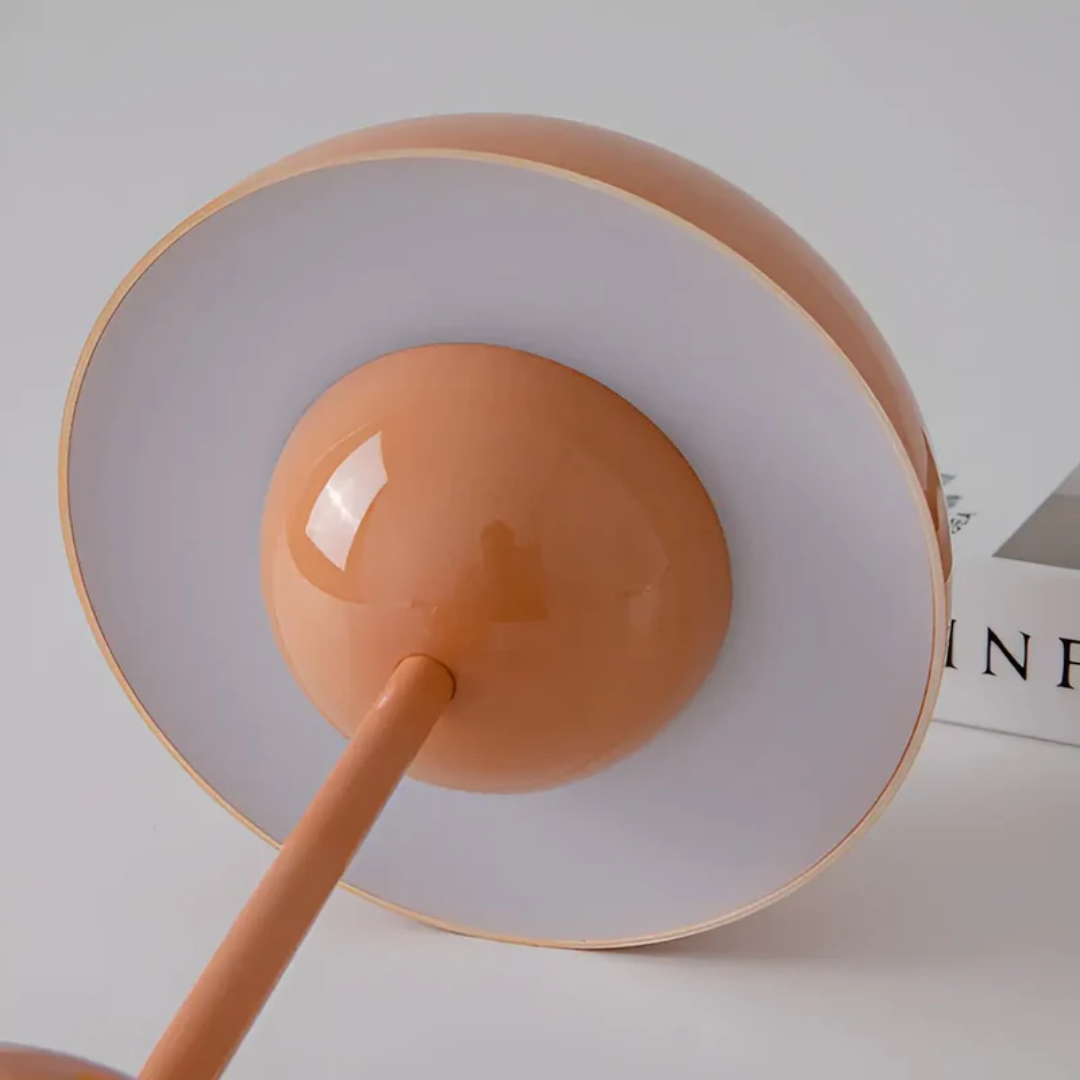 Lampe de table design sans fil avec fonction variateur et commande tactile pour une ambiance chaleureuse dans le salon, la chambre, sur le balcon ou la terrasse, lampe de bureau décorative | Sulvida