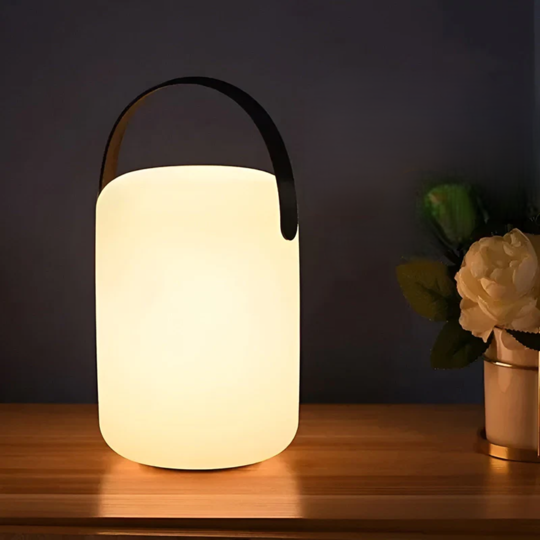 Lampe de table étanche rechargeable sans fil avec fonction de gradation et 3 niveaux de lumière | Sulvida