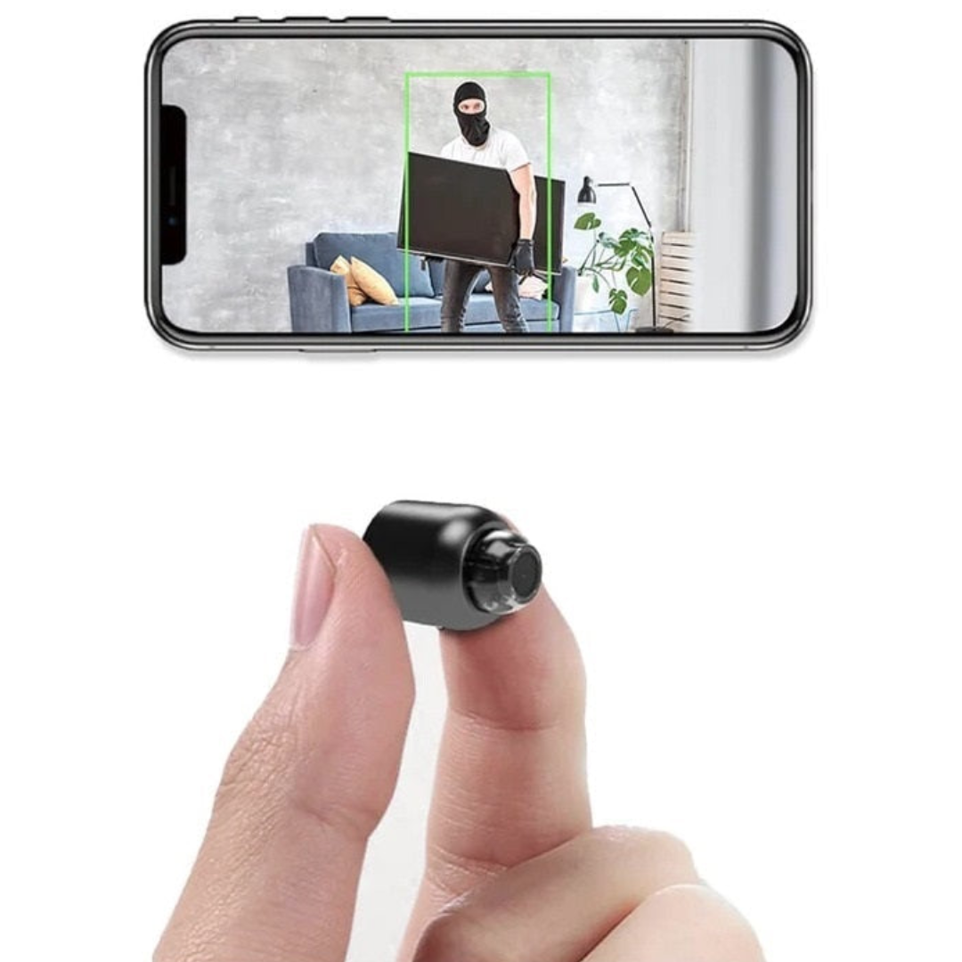 Draadloze Mini Bewakingscamera met Audio voor Thuisbeveiliging Discreet Toezicht Verborgen Spycam Opname WiFi Beveiligingssysteem Huis | Sulvida