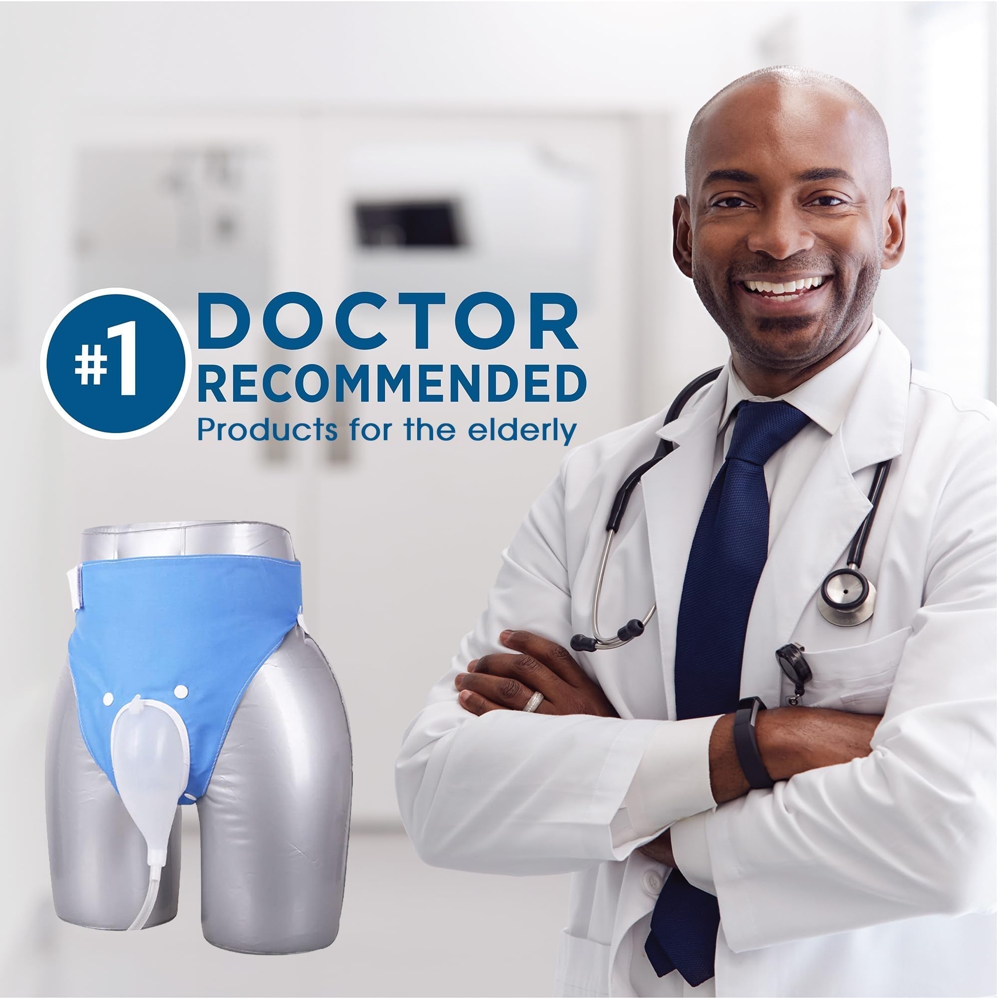 Poche de collecte d'urine réutilisable avec bande de jambe – Système portable de poche à urine pour usage médical | Sulvida