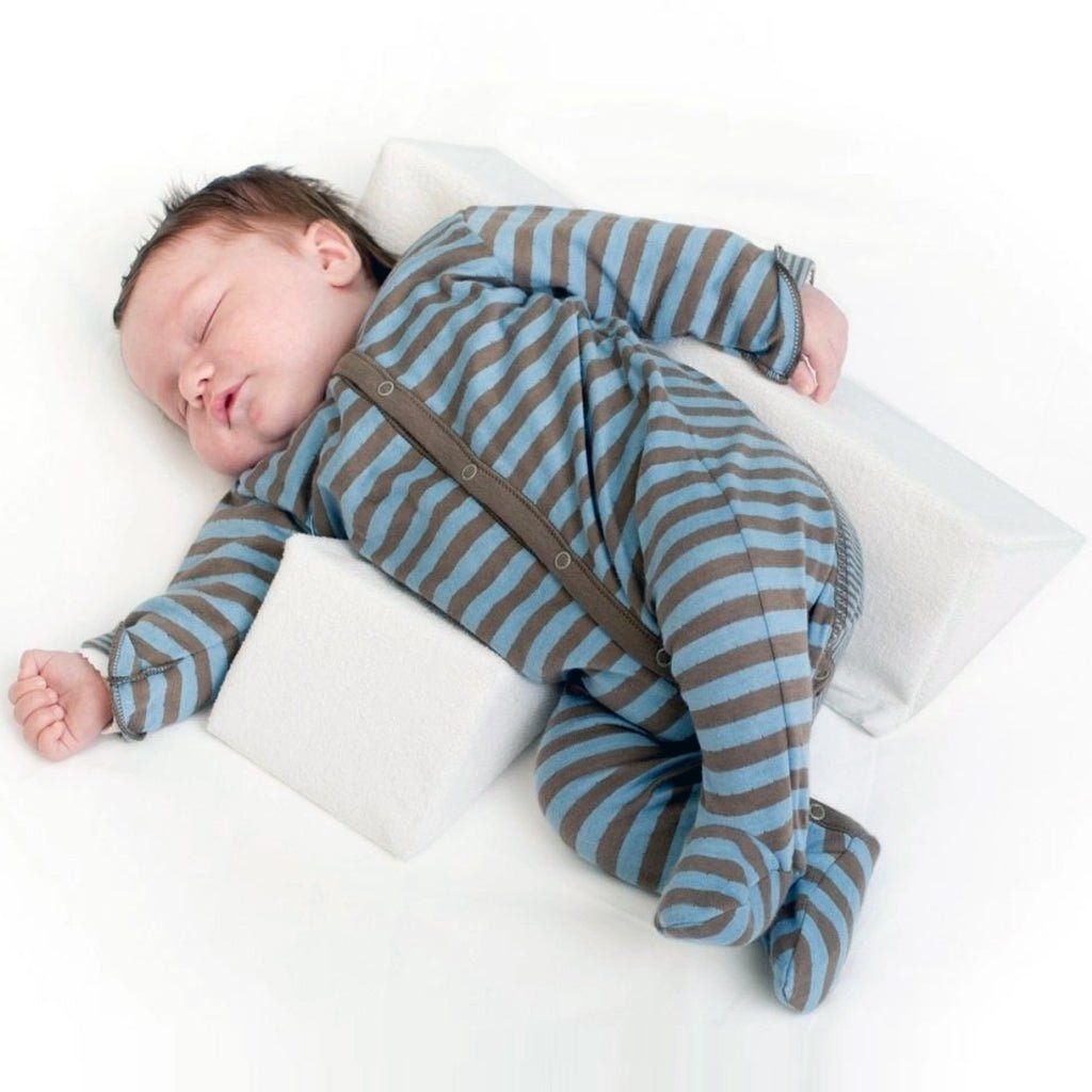 Coussin anti-roulement pour bébés – Position de sommeil sécurisée | Sulvida