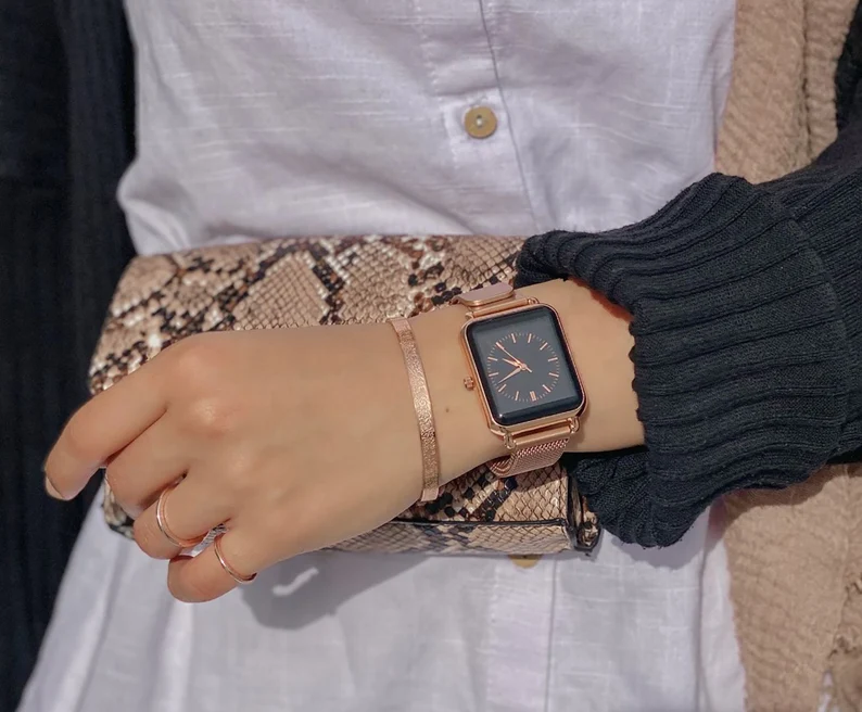 Bracelet Ayatul Kursi symbole religieux avec inscription en acier inoxydable | Sulvida