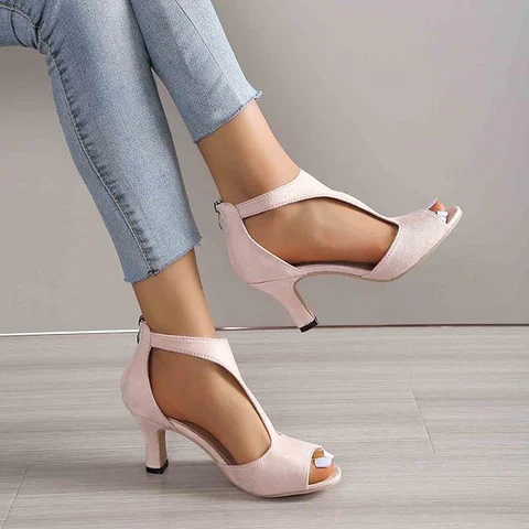 Escarpins orthopédiques pour femmes avec semelle intérieure confortable – talons hauts élégants avec soutien du pied et design raffiné pour un usage quotidien | Sulvida