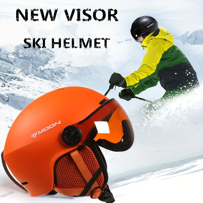 Casque de ski avec ajustement réglable et pièces amovibles – Sécurité pour les sports d'hiver | Sulvida