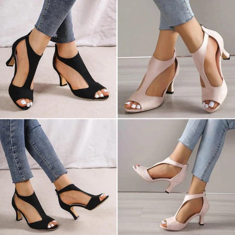 Escarpins orthopédiques pour femmes avec semelle intérieure confortable – talons hauts élégants avec soutien du pied et design raffiné pour un usage quotidien | Sulvida