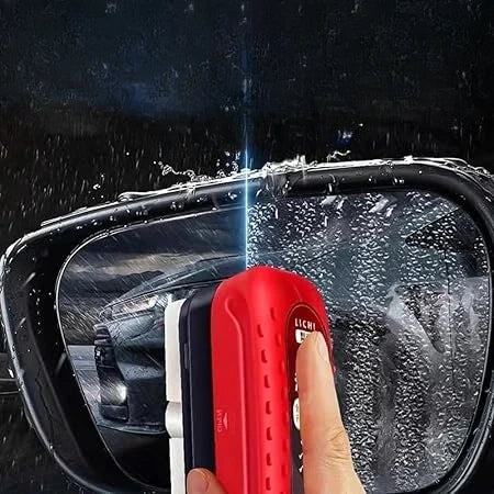 Dégraissant pour film huileux sur vitres de voiture pour une visibilité cristalline | Brosse de nettoyage pour pare-brise et rétroviseurs | Revêtement hydrophobe | Sulvida