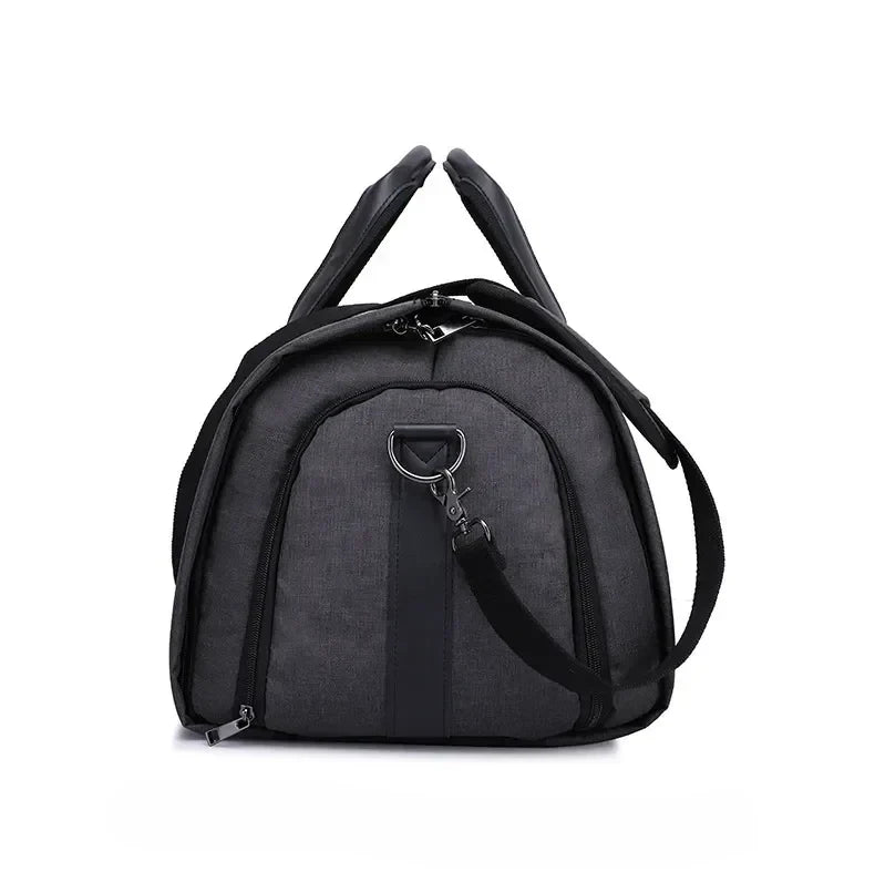 Sac de voyage multifonction à compartiments multiples – rangement organisé et tissu déperlant pour vêtements et chaussures | Sulvida
