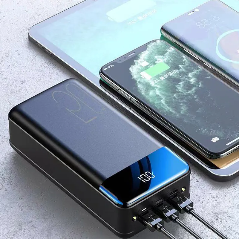 Powerbank 50000mAh Extra Grote Capaciteit met Supersnelle Oplaadtechnologie voor Smartphones Tablets en Laptops Draagbare Externe Accu | Sulvida