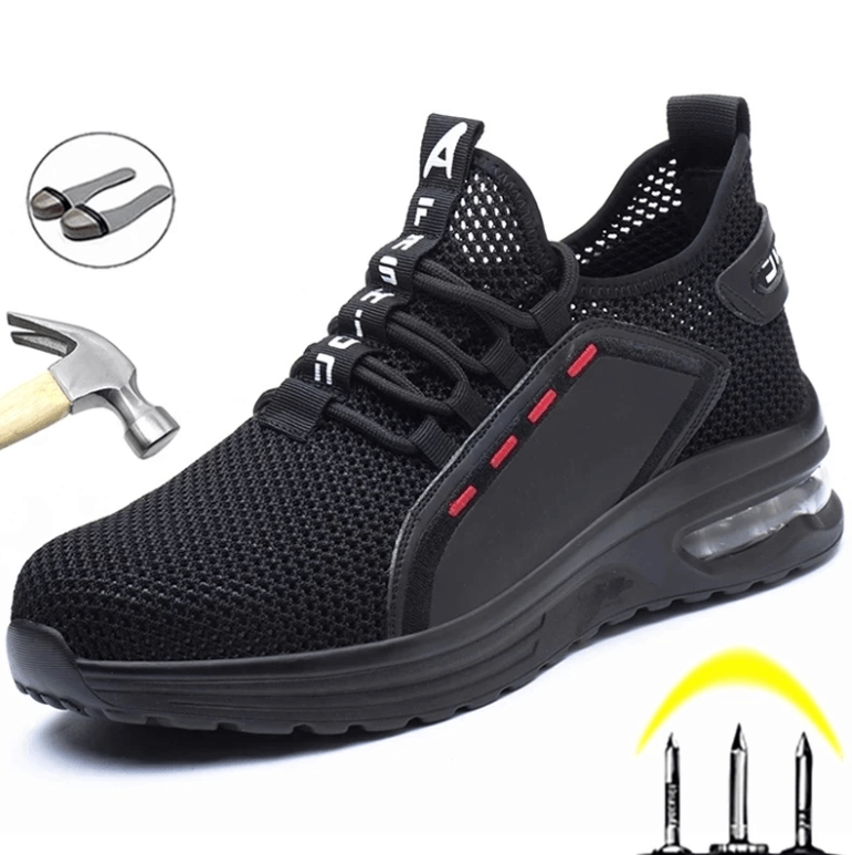Veiligheidsschoenen met Stalen Neus – Ademend & Antislip – Werkschoenen voor Heren | Sulvida