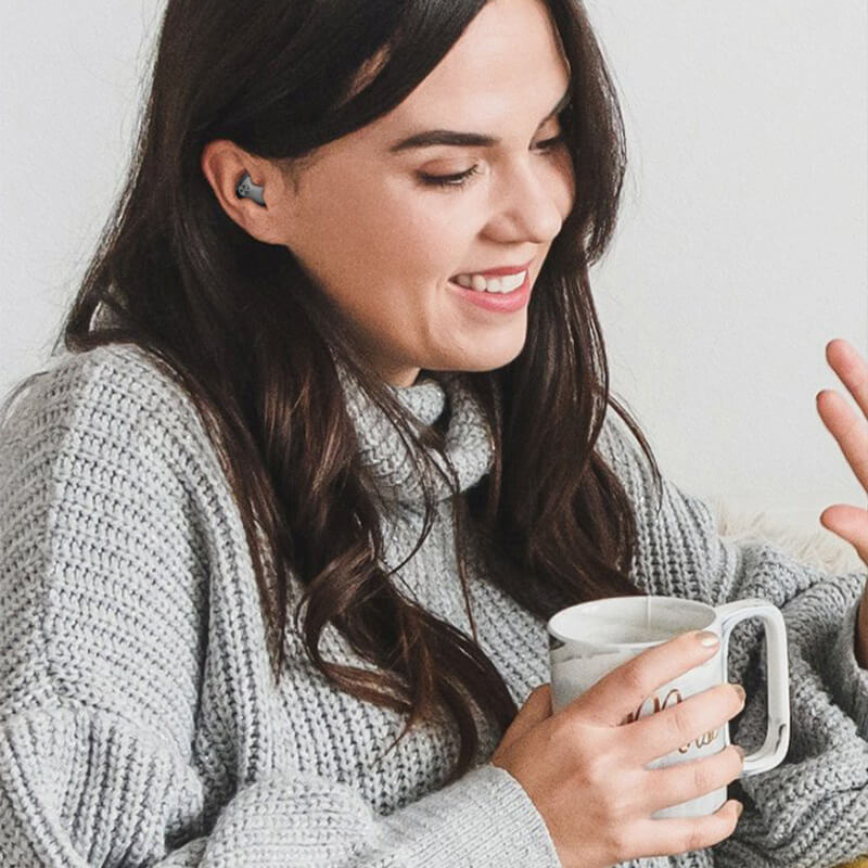 Draadloze Bluetooth Slaapkoptelefoon IPX5 Waterdicht Nachtrust Oordopjes met Oplaadcase Comfortabel In-Ear Ontwerp voor Slapen Sporten Reizen 24 Uur Speeltijd Compact Handsfree Bellen | Sulvida