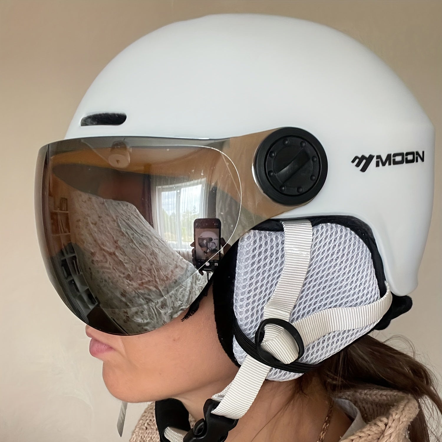 Casque de ski avec ajustement réglable et pièces amovibles – Sécurité pour les sports d'hiver | Sulvida