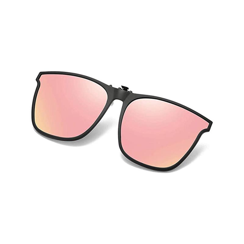 Lunettes de soleil polarisées à clipser, pliables, avec monture en titane et protection UV400 pour porteurs de lunettes, hommes et femmes, conduite et pêche | Sulvida