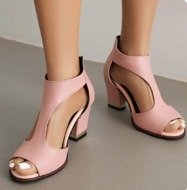 Sandales élégantes pour femmes avec talon et brides – Confort orthopédique et allure élégante | Sulvida
