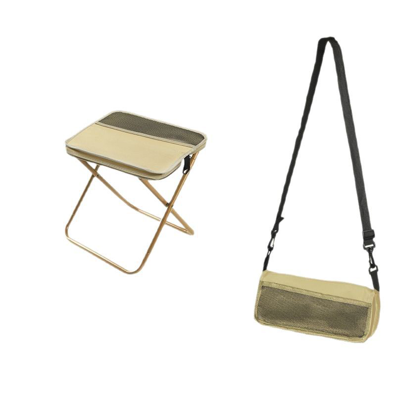 Tabouret de Camp Pliable avec Sac à Dos – Tabouret de Voyage Compact pour Randonnée, Pêche, Camping – Chaise Pliable Portable – Chaise Légère d’Extérieur pour Jardin | Sulvida