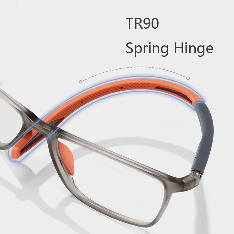 Lunettes de lecture progressives sportives ultralégères anti-lumière bleue avec monture en titane – confortables et élégantes pour un usage quotidien | Sulvida