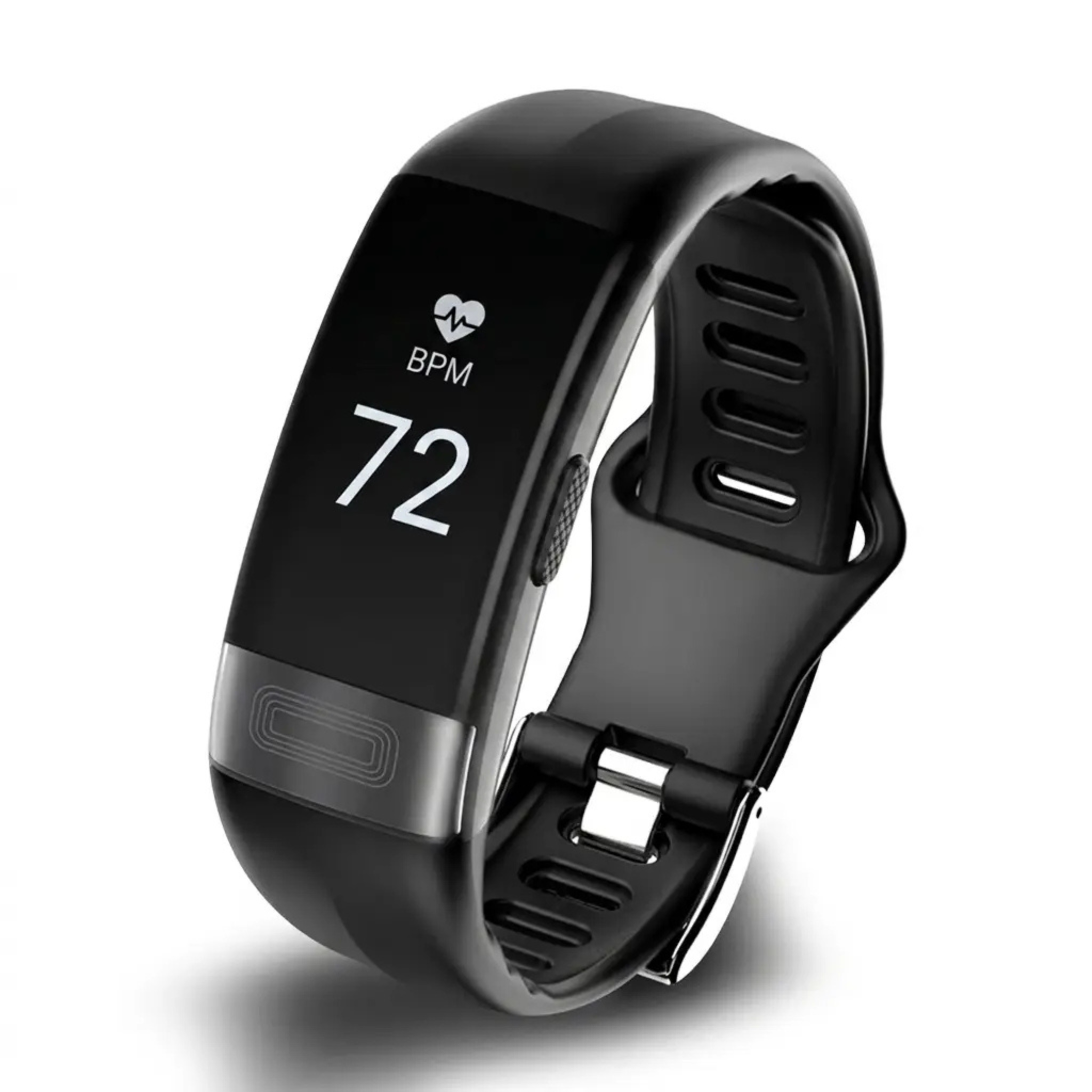 Bracelet d’activité avec tensiomètre, mesure de la fréquence cardiaque et de l’oxygène, et analyse du sommeil – bracelet connecté de fitness avec bracelet en silicone | Sulvida
