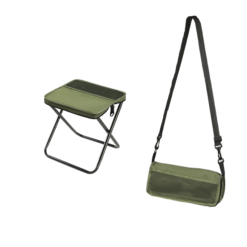 Tabouret de Camp Pliable avec Sac à Dos – Tabouret de Voyage Compact pour Randonnée, Pêche, Camping – Chaise Pliable Portable – Chaise Légère d’Extérieur pour Jardin | Sulvida