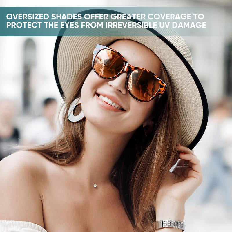 Lunettes de Vue de Surfaçage avec Verres Polarisés UV400 Design Œil de Chat – Lunettes de Surfaçage par-dessus vos Lunettes Normales | Sulvida