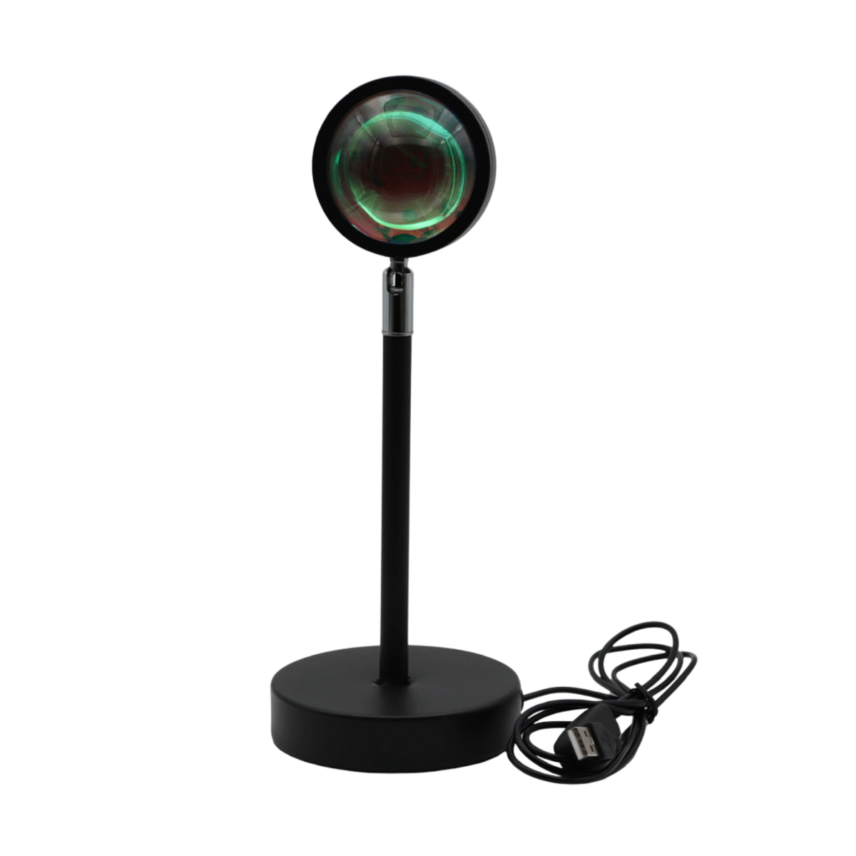 Éclairage d’ambiance coucher de soleil avec 13 modes de couleur, lampe de projection LED rotative à 360° pour éclairer le soir le salon ou la chambre | Sulvida
