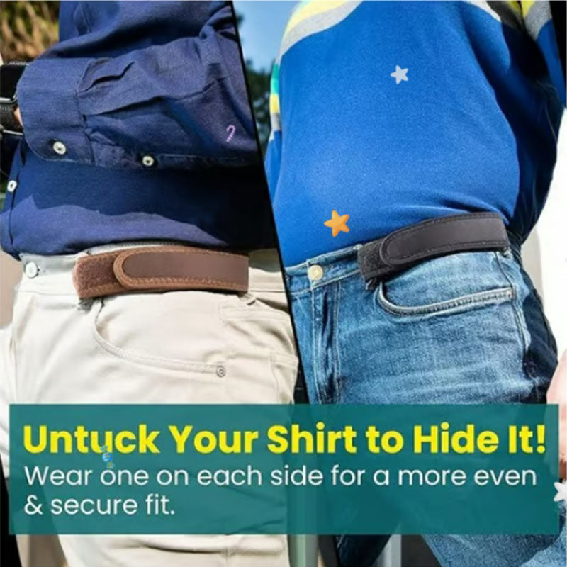 Ceinture élastique réglable sans boucle – Confortable et élégante pour un usage quotidien | Sulvida