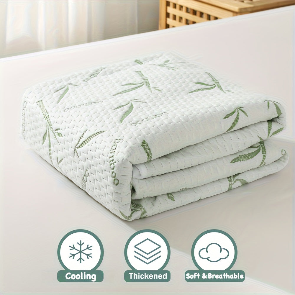 Housse de matelas en fibre de bambou – Couche d’air 3D respirante et rafraîchissante | Sulvida