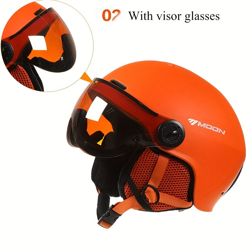 Casque de ski avec ajustement réglable et pièces amovibles – Sécurité pour les sports d'hiver | Sulvida