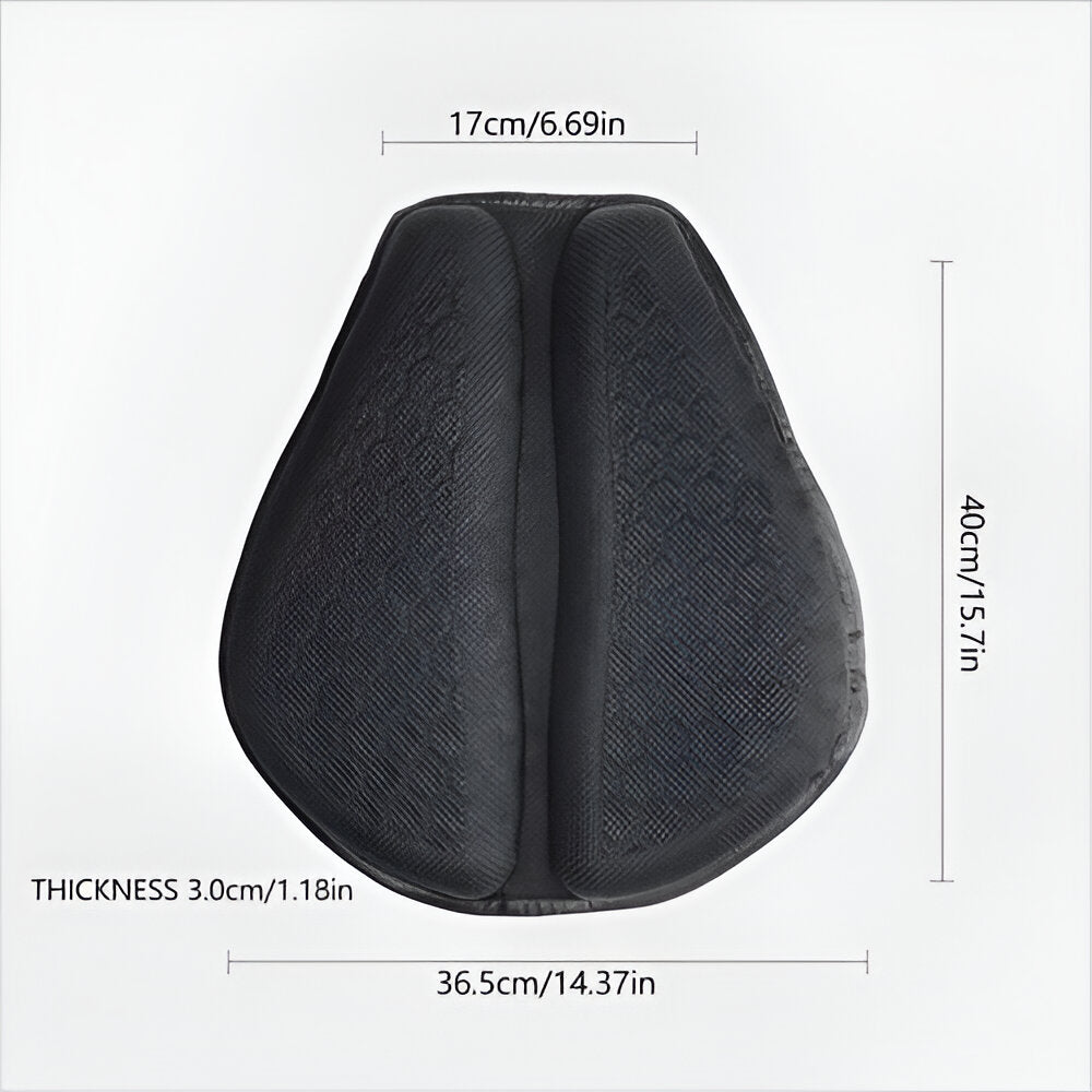 Coussin de selle pour moto pour les longs trajets – coussin confortable avec absorption des chocs et design antidérapant pour motards | Sulvida