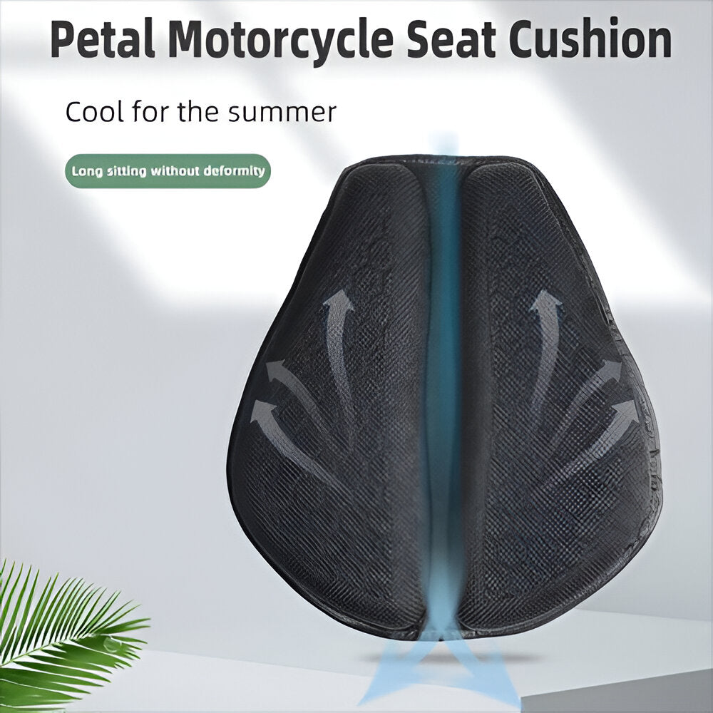 Coussin de selle pour moto pour les longs trajets – coussin confortable avec absorption des chocs et design antidérapant pour motards | Sulvida