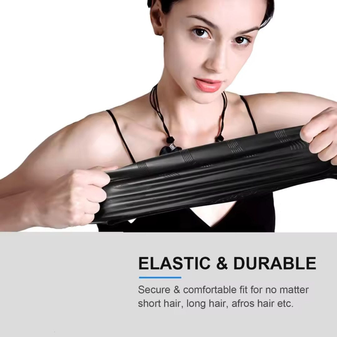 Bonnet de bain en silicone avec protection des oreilles – Étanche et confortable pour adultes | Sulvida