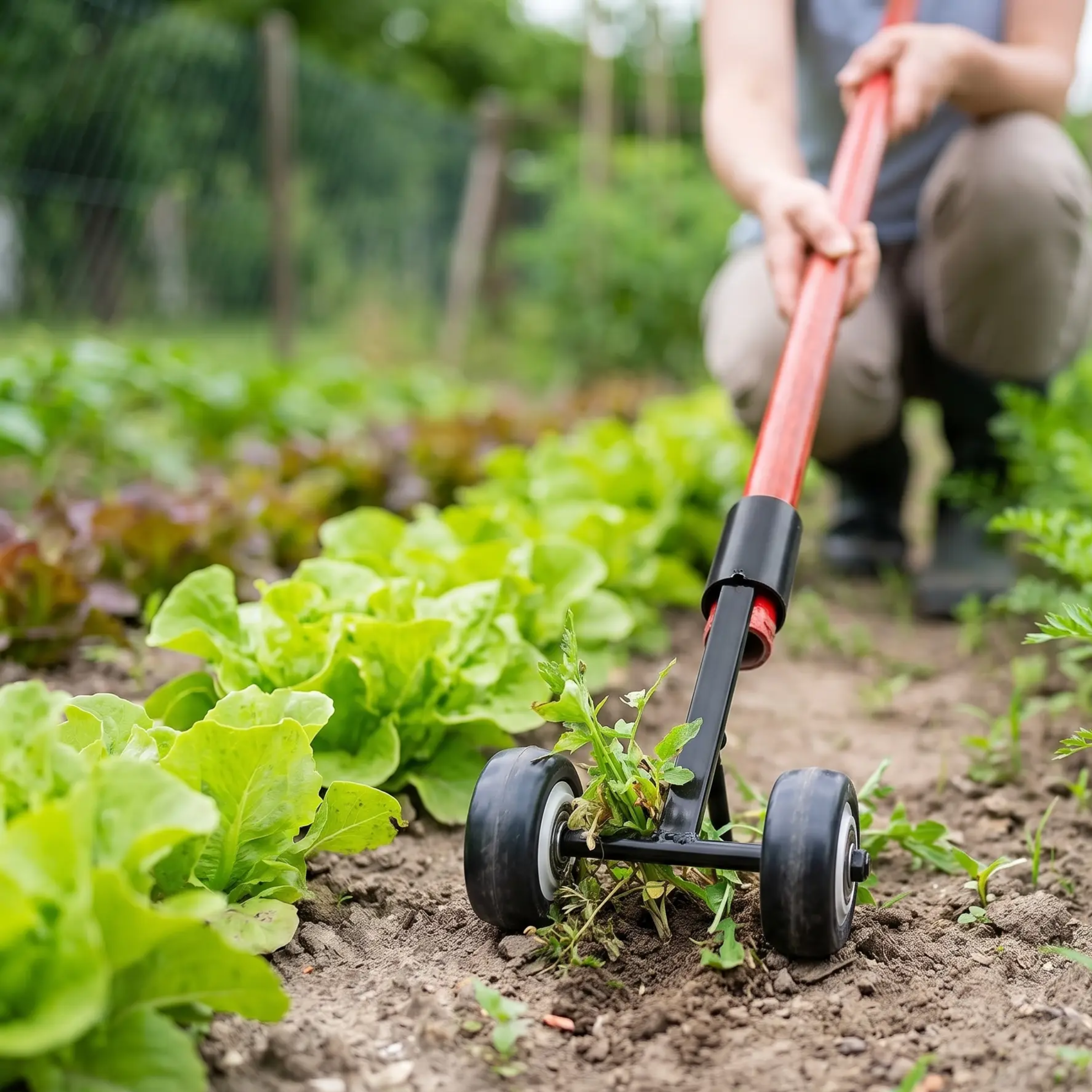 Binette à main pour dalles et terrasse – Désherbage précis entre les dalles et pierres extérieures | Sulvida