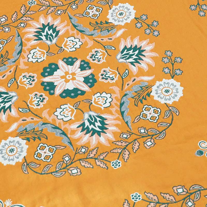 Quilt réversible à motif floral, couette légère et respirante, double face et multifonction, de 150x200 à 230x250 cm, pour toutes les saisons | Sulvida